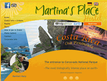 Tablet Screenshot of martinasplace.com